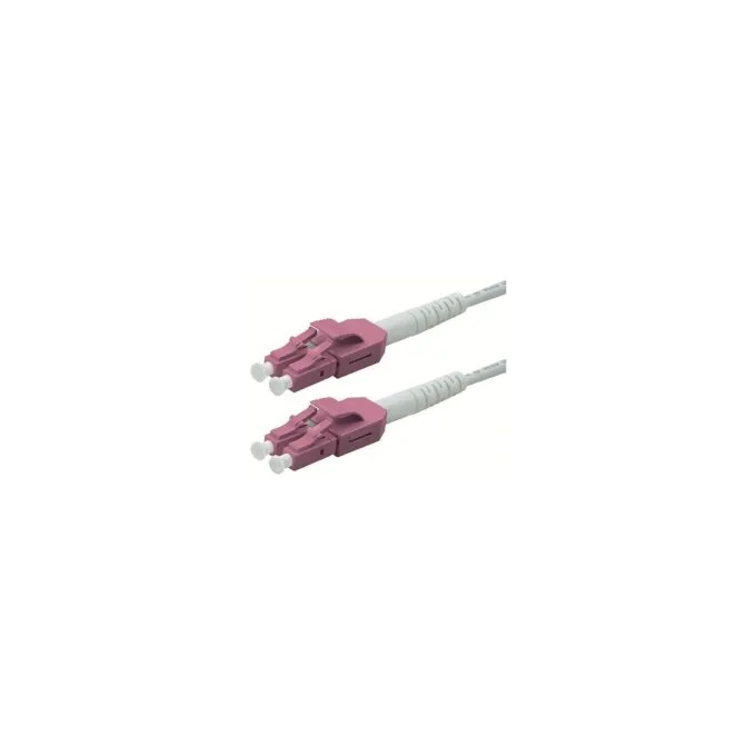 ROLINE LWL-Kabel duplex 50 125m OM4. LC LC. UNIBOOT. violett. 0.5 m — image 1