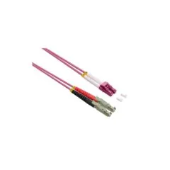 ROLINE LWL-Kabel duplex 50 125m OM4. LSH LC. LSOH. violett. 3 m