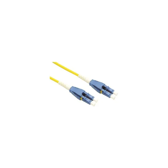 ROLINE LWL-Kabel Duplex. Single Mode 9 125m OS2. LC LC. gelb. 0.5 m — image 1