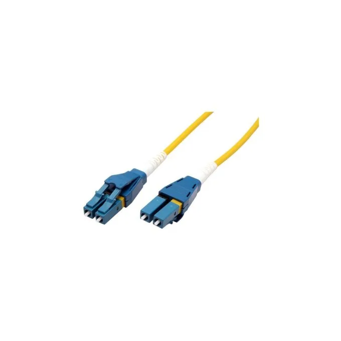 ROLINE LWL-Kabel Duplex. Single Mode 9 125m OS2. LC LC. gelb. 5 m — image 2