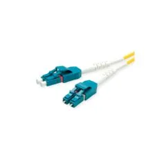 ROLINE LWL-Kabel Duplex. Single Mode 9 125m OS2. LC LC. gelb. 7 m