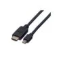 ROLINE Mini DisplayPort Kabel. Mini DP-HDTV. ST ST. schwarz. 1.5 m