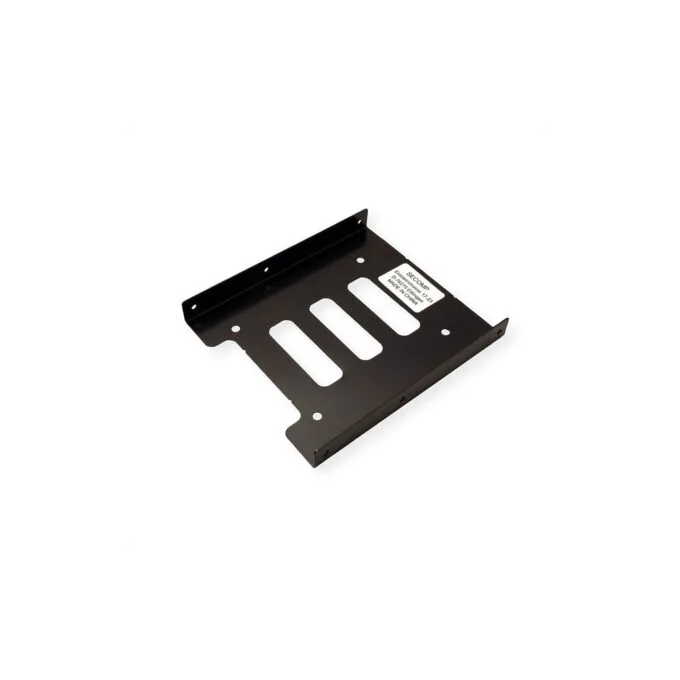 ROLINE Montageadapter. 3.5 Zoll Rahmen fr 1x 2.5 HDD SSD. Metall. schwarz — image 3