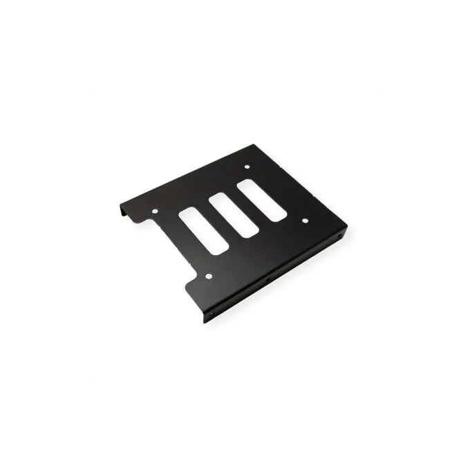 ROLINE Montageadapter. 3.5 Zoll Rahmen fr 1x 2.5 HDD SSD. Metall. schwarz — image 4