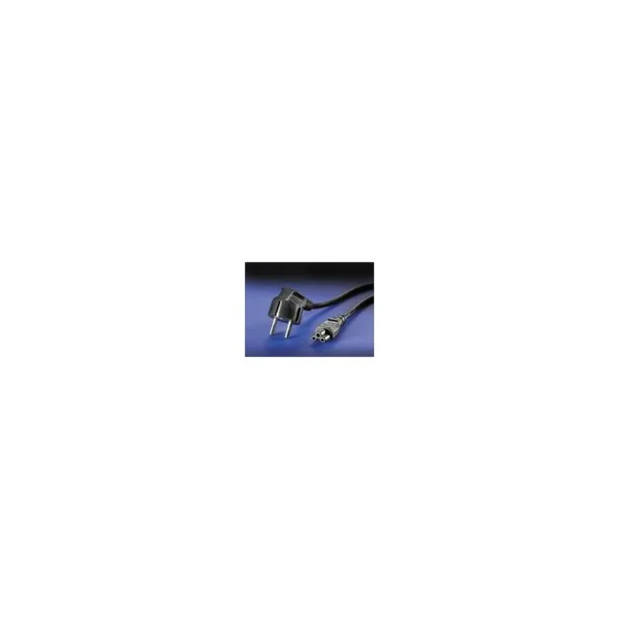 ROLINE Netzkabel 3pol. Notebook-Buchse schwarz 1.8m — image 3