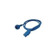 ROLINE Netzkabel. gerade IEC-Buchse. blau. 1.8 m