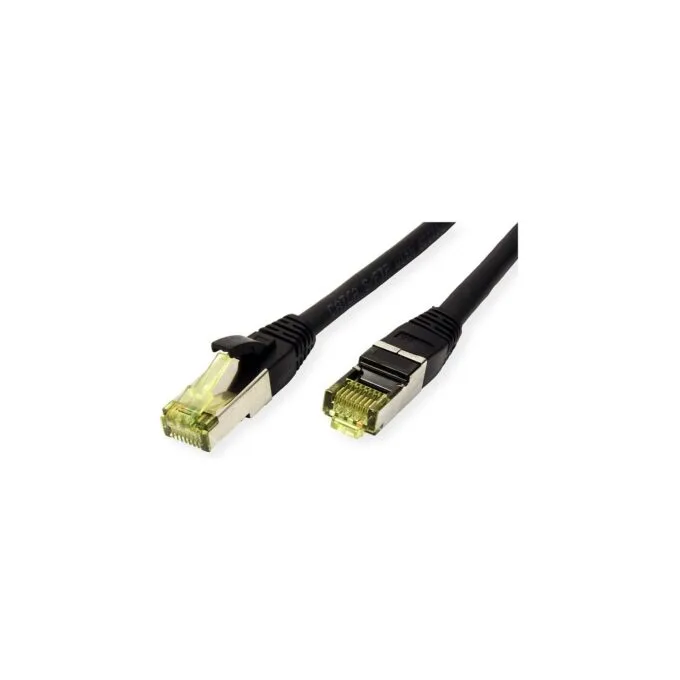 ROLINE Outdoor Patchkabel Cat.6A (Class EA) S FTP (PiMF). Litzendraht. LSOH. schwarz. 0.15 m — image 3