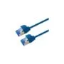 ROLINE Patchkabel Cat.6A (Class EA) S FTP (PiMF). LSOH. PoE. blau. 7 m