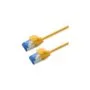 ROLINE Patchkabel Cat.6A (Class EA) S FTP (PiMF). LSOH. PoE. gelb. 2 m