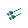 ROLINE Patchkabel Cat.6A (Class EA) S FTP (PiMF). LSOH. PoE. grn. 2 m