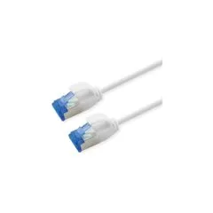 ROLINE Patchkabel Cat.6A (Class EA) S FTP (PiMF). LSOH. PoE. wei. 0.5 m