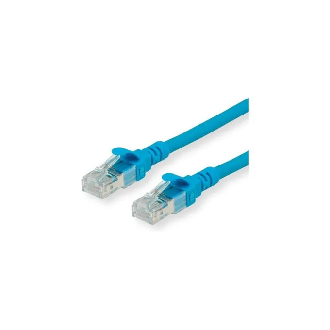 ROLINE Patchkabel Cat.6A S FTP (PiMF), Component Level, LSOH, blau, 20 m — image 1