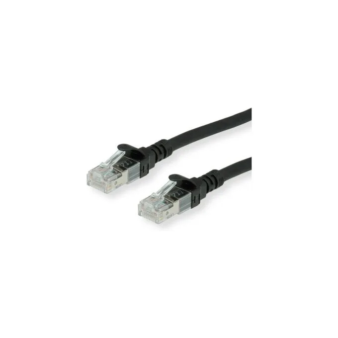 ROLINE Patchkabel Cat.6A S FTP (PiMF). Component Level. LSOH. schwarz. 7.5 m — image 1