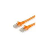 ROLINE Patchkabel Cat.6A UTP. Component Level. LSOH. orange. 0.5 m