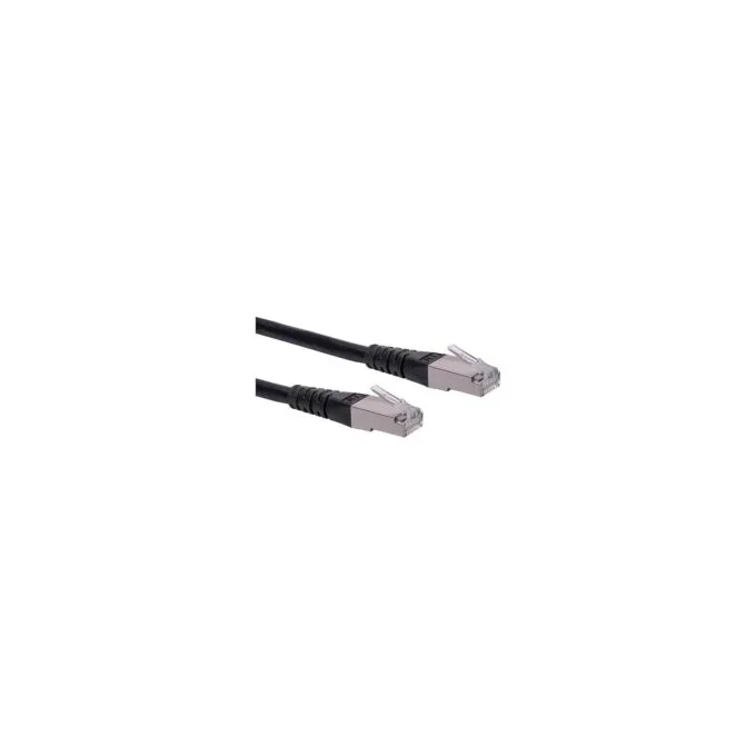 ROLINE Patchkabel Kat.6 Class E S FTP PiMF schwarz 2m — image 1