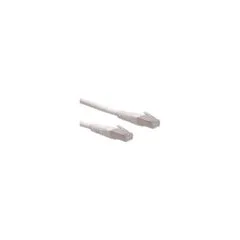 ROLINE Patchkabel Kat.6 Class E S FTP PiMF weiss 0.5m