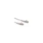 ROLINE Patchkabel Kat.6 Class E S FTP PiMF weiss 0.5m