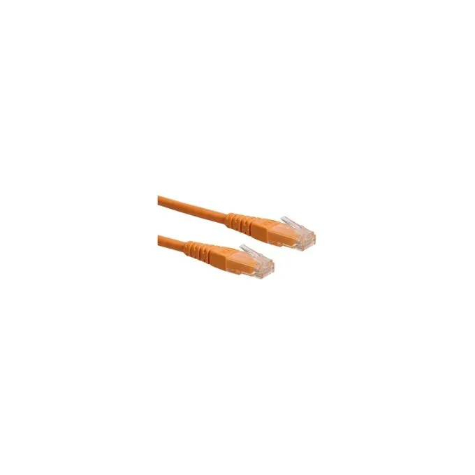 ROLINE Patchkabel Kat.6 Class E UTP orange 0.3m — image 1