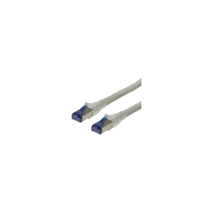 ROLINE Patchkabel Kat.6A Class EA S FTP PiMF Massivdraht grau 30m — image 1