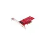 ROLINE PCIe 4.0 x4 3.3V5A Host Adapter fur PCIe-NVMe M.2 110mm SSD