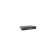 ROLINE PoE Fast Ethernet Switch 8 Port 8x PoE 48.26cm 19Zoll Einbau