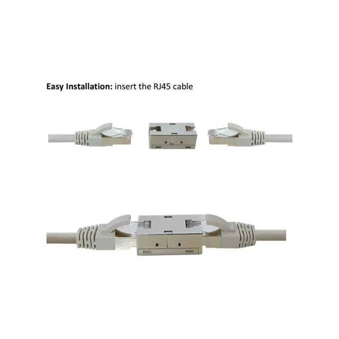 ROLINE RJ-45 Kupplung geschirmt. Cat.6A (Class EA). Metallgehuse — image 2