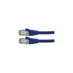 ROLINE RM Patchkabel Cat.6A S FTP (PiMF). blau. 0.3 m