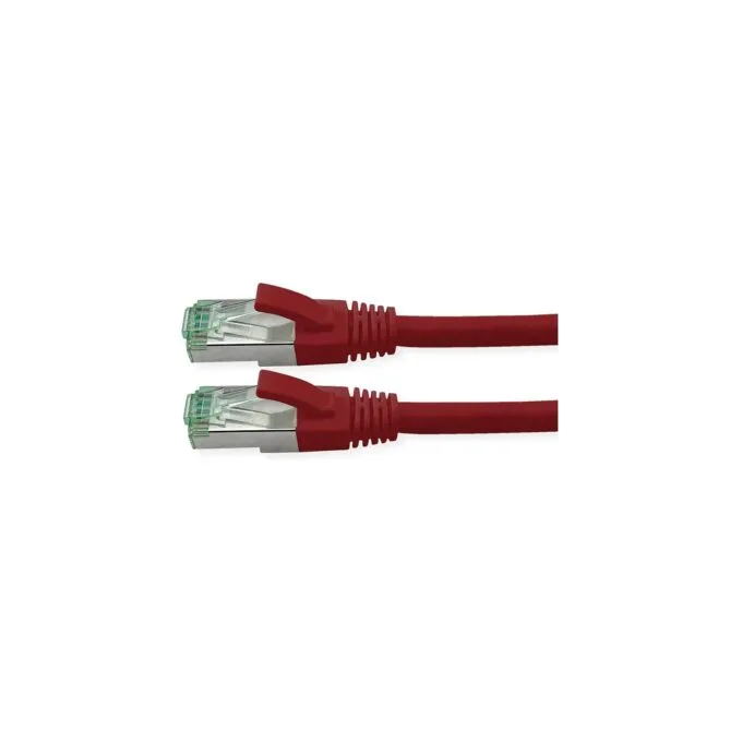 ROLINE RM Patchkabel Cat.6A S FTP (PiMF). rot. 0.3 m — image 1