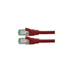 ROLINE RM Patchkabel Cat.6A S FTP (PiMF). rot. 7 m
