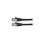 ROLINE RM Patchkabel Cat.6A S FTP (PiMF). schwarz. 1.5 m