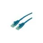 ROLINE RM Patchkabel Cat.6A UTP. blau. 0.3 m