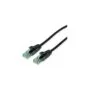 ROLINE RM Patchkabel Cat.6A UTP. schwarz. 1.5 m