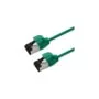 ROLINE S FTP Patchkabel Kat.8.1. Slim. PoE. gruen. 5m