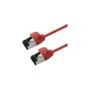 ROLINE S FTP Patchkabel Kat.8.1. Slim. PoE. rot. 0.5m