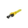 ROLINE S FTP- PiMF- Patchkabel Kat.8 Class I LSOH Litzendraht gelb 2m