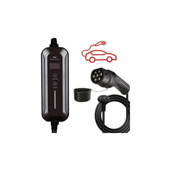 ROLINE Tragbares E-Auto Ladegert. CEI23-50 (IT. Typ-L) & Typ2 Stecker. 1-phasig. Mode 2. 16 A. 3.6 kW. 3 m — image 2