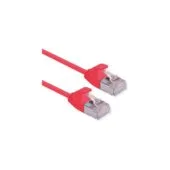 ROLINE U FTP DataCenter Patchkabel Cat.6A (Class EA). LSOH. slim. rot. 1 m