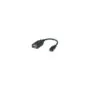 ROLINE USB 2.0 Kabel. USB 2.0 Typ Micro B - Typ A BU. OTG. 0.15 m