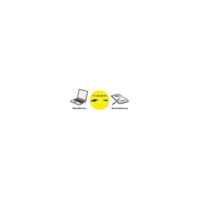 ROLINE USB 2.0 Kabel. USB A ST - Micro USB B ST. schwarz. 0.15 m — image 2