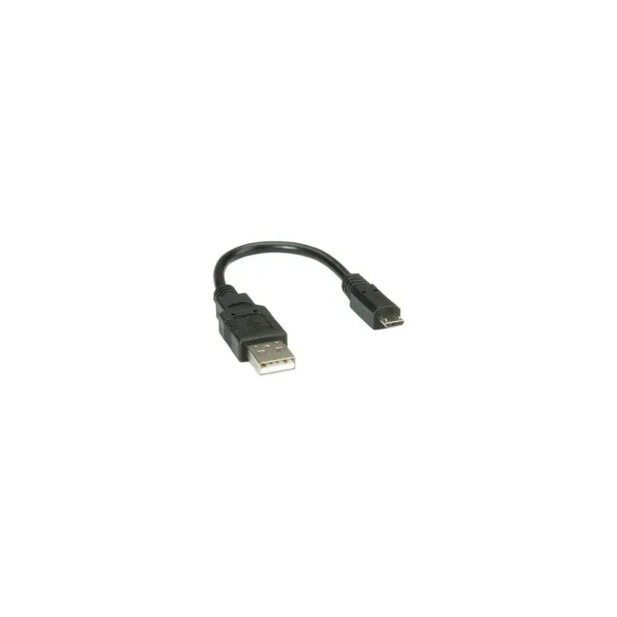 ROLINE USB 2.0 Kabel. USB A ST - Micro USB B ST. schwarz. 0.15 m — image 3