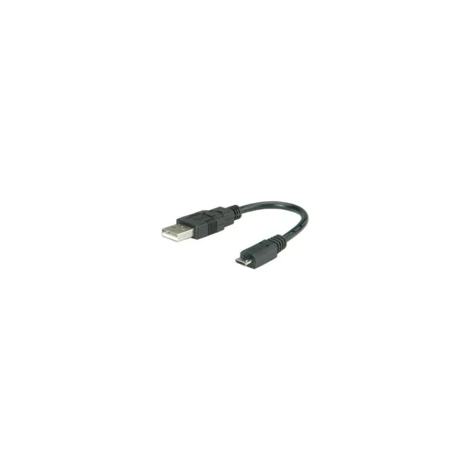 ROLINE USB 2.0 Kabel. USB A ST - Micro USB B ST. schwarz. 0.15 m — image 4