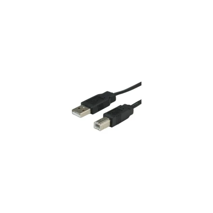 ROLINE USB 2.0 Notebook-Flachkabel. Typ A-B. schwarz. 1.8 m — image 2