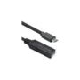 ROLINE USB 3.2 Gen 1 Aktives Repeater Kabel. Typ A - C. schwarz. 20 m