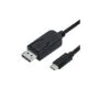 ROLINE USB Typ C - DisplayPort Adapterkabel. v1.2. ST ST. 1 m