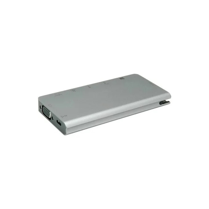 ROLINE USB Typ C Dockingstation. HDMI 4K. VGA. 2x USB 3.2 Gen 1. LAN. PD. Cardreader — image 4