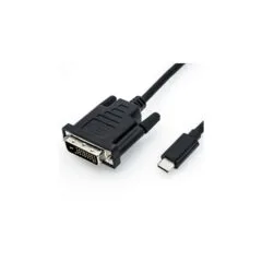 ROLINE USB Typ C - DVI Adapterkabel. ST ST. 1 m