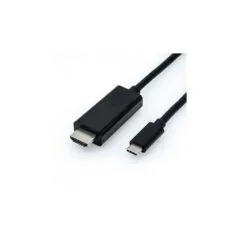 ROLINE USB Typ C - HDMI Adapterkabel. ST ST. 1 m