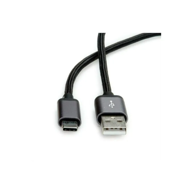 ROLINE USB2.0 KABEL C-A SLBR-SW 1 8M — image 3
