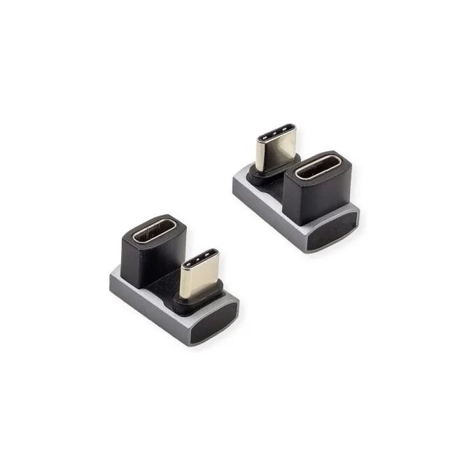 ROLINE USB4 Gen 3x2 Adapter Typ C ST BU. Aluminium. 360. breit. silberfarben — image 2