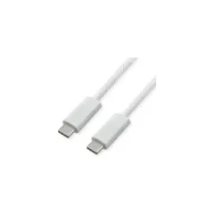 ROLINE USB4 Gen3x2 Kabel. C?C. ST ST. 8K UHD-2. 40Gbit s. 240W. wei. 1 m